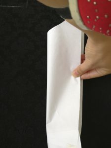 indumentaria valenciana confección de un corpiño