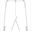 Diseño técnico delantero de calzón, pantalón del s. XVIII para indumentaria masculina regional e histórica