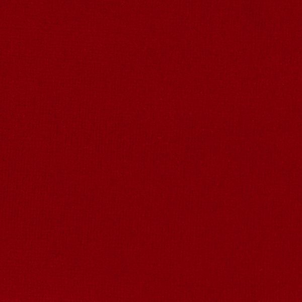 Terciopelo 100% Algodón de color rojo
