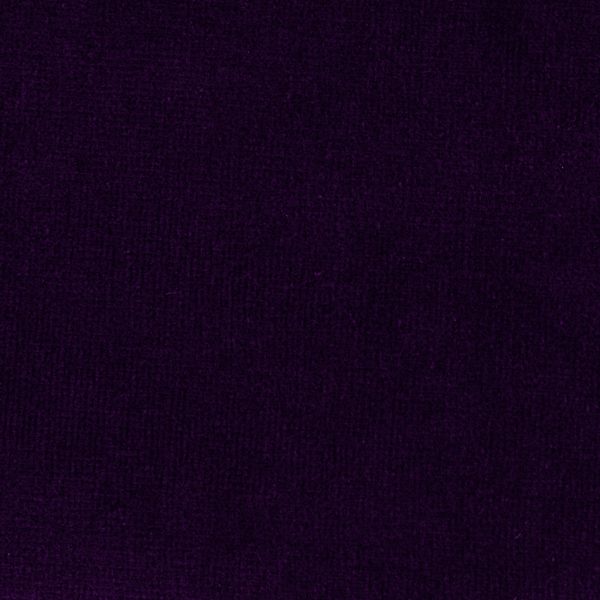Terciopelo 100% Algodón de color violeta