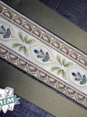 Tapacosturas modelo "Espiga" color verde 1