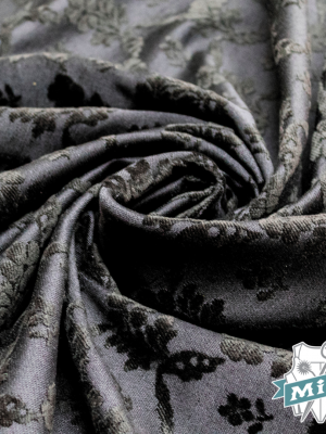 Chenilla labrada modelo "Amberes" color negro