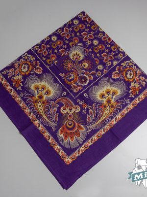 Pañuelo de mujer color morado