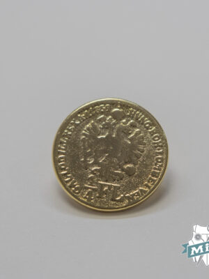 Botón modelo "Águila" oro - 1,9 cm