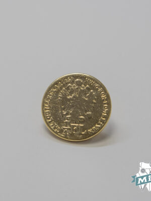 Botón modelo "Águila" oro - 1,5 cm