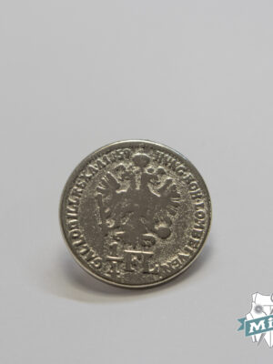 Botón modelo "Águila" plata - 1,9 cm